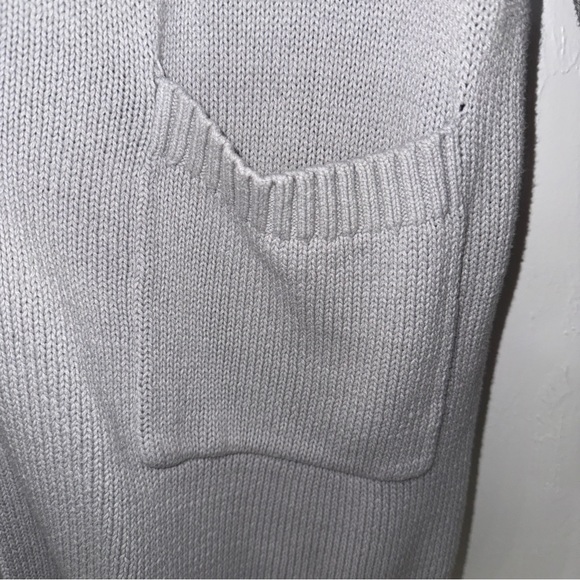 Style & Co. Charcoal Hooded Cardigan Sweater - Picture 4 of 13